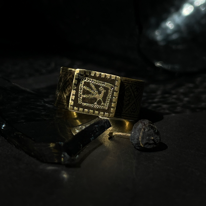 Baltic Zodiac Signet Ring