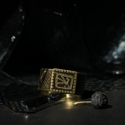 Baltic Zodiac Signet Ring