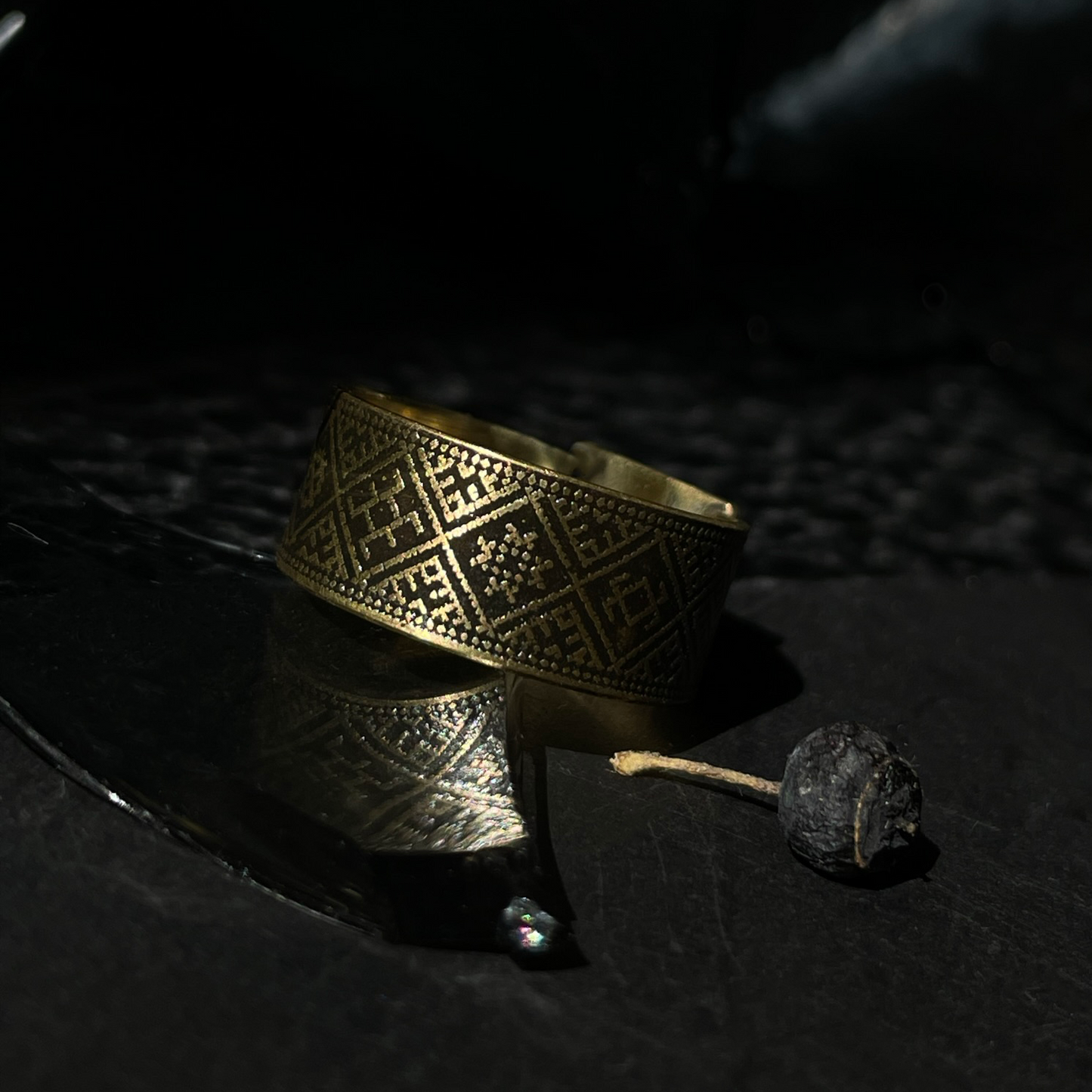 Baltic Zodiac Signet Ring